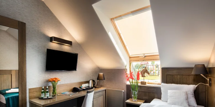 Útulný hotel pre milovníkov koní v blízkosti Krakova