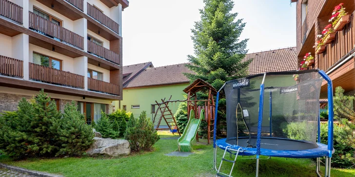 Obľúbené apartmány Via Jasná v Nízkych Tatrách s polpenziou a wellness vhodné pre páry ale aj celú rodinu