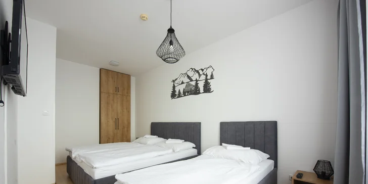 Rodinná dovolenka v priestranných apartmánoch na úpätí Vysokých Tatier s množstvom aktivít, kúsok od jazera