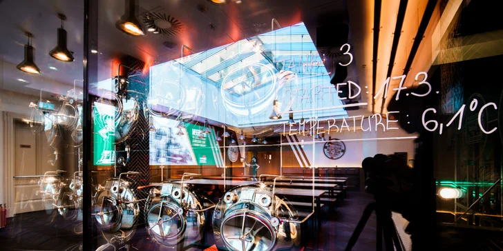 Škola čapovania alebo expozícia Pilsner Urquell Experience v Prahe