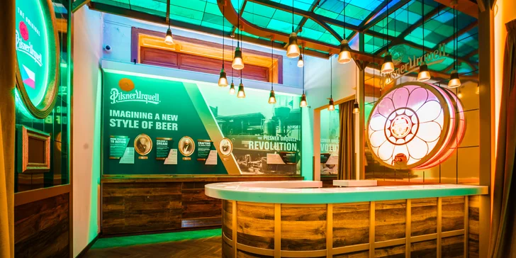 Škola čapovania alebo expozícia Pilsner Urquell Experience v Prahe