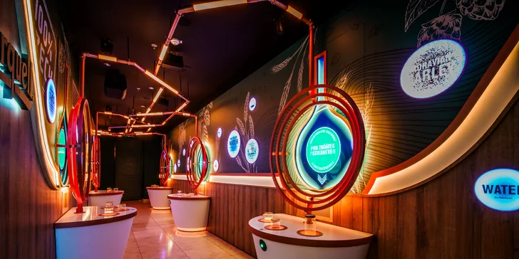 Škola čapovania alebo expozícia Pilsner Urquell Experience v Prahe