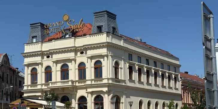 Výnimočný pobyt v Grand Hoteli Sole**** v centre Nitry