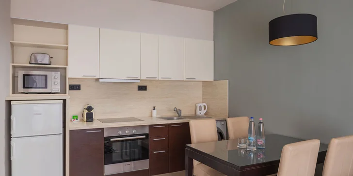 Oceňovaný rodinný apartmánový hotel v Budapešti: priestranné apartmány s terasou aj raňajkami