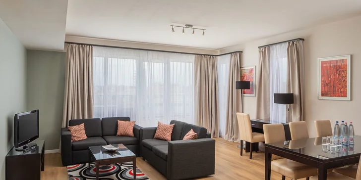 Oceňovaný rodinný apartmánový hotel v Budapešti: priestranné apartmány s terasou aj raňajkami