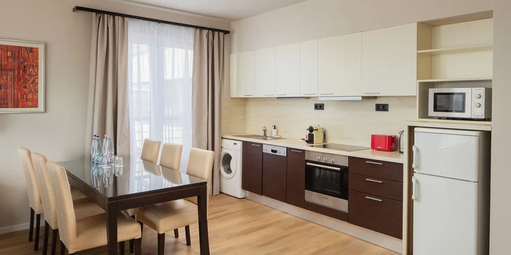 Oceňovaný rodinný apartmánový hotel v Budapešti: priestranné apartmány s terasou aj raňajkami