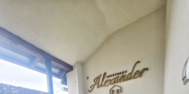 Rodinná dovolenka v nových apartmánoch Alexander v tesnej blízkosti Thermal Parku Vrbov