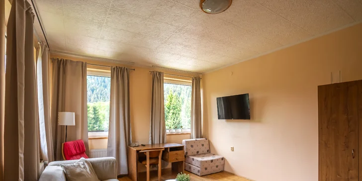 Relax pre páry aj rodiny v tichom prostredí Liptova v Hoteli Borová Sihoť**