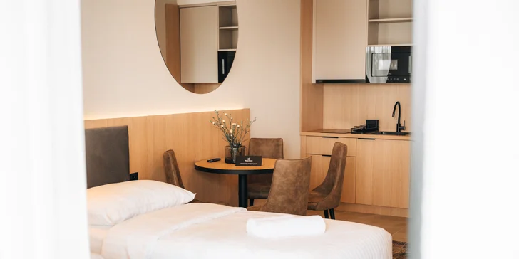 Štýlové apartmány s raňajkami a zľavou na vstup do Zatorlandu