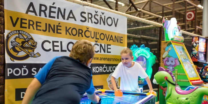 Vstupy do bláznivého detského sveta v STEAM FACTORY aj s pizzou, Kofolou a žetónmi do FUN GAME
