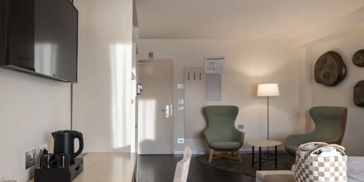Adults only hotel v talianskom Trentine: polpenzia a krásne wellness centrum, 4 km od zjazdoviek
