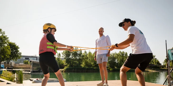 Wakeboarding na Wakelake: 2 hodiny, celý deň alebo individuálna lekcia: FROM ZERO TO HERO