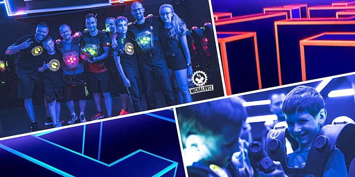 Zábava pre celú rodinu či partiu kamarátov v Laser Game Michalovce