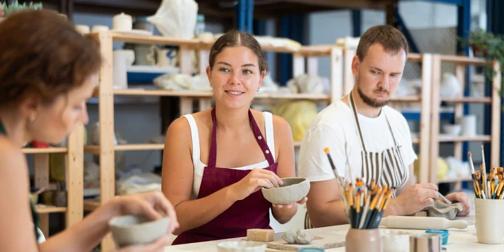 Kurz modelovania či točenia na hrnčiarskom kruhu, aj mesačný workshop