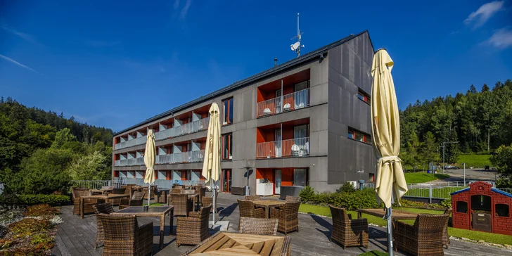 Dovolenka v Jánskych kúpeľoch: krásny hotel pri lanovke, s polpenziou aj neobmedzeným wellness a masážou