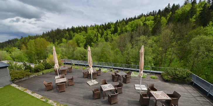 Dovolenka v Jánskych kúpeľoch: krásny hotel pri lanovke, s polpenziou aj neobmedzeným wellness a masážou