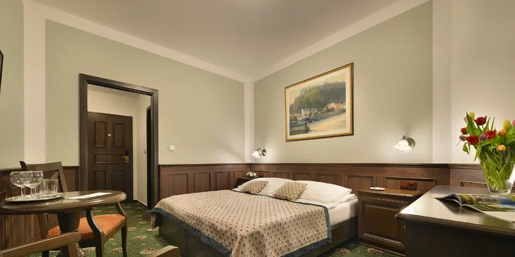 Pobyt v Hlubokej nad Vltavou s polpenziou aj wellness: hotel pod zámkom v blízkosti golfového ihriska