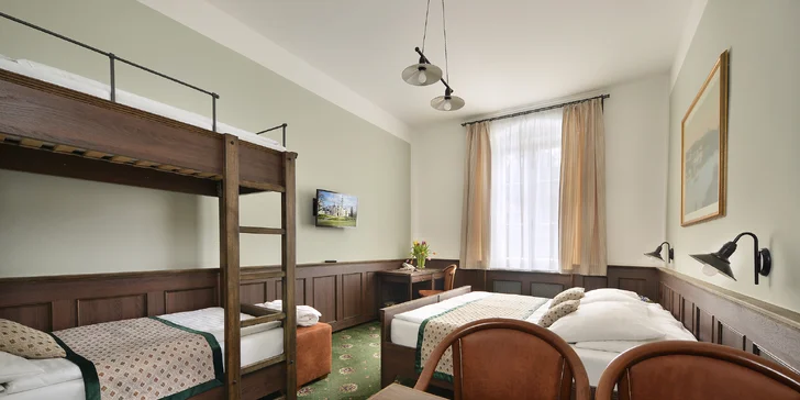 Pobyt v Hlubokej nad Vltavou s polpenziou aj wellness: hotel pod zámkom v blízkosti golfového ihriska
