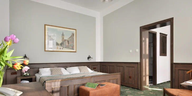 Pobyt v Hlubokej nad Vltavou s polpenziou aj wellness: hotel pod zámkom v blízkosti golfového ihriska