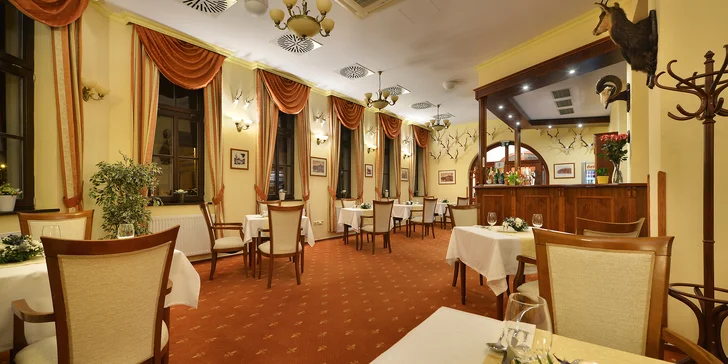 Pobyt v Hlubokej nad Vltavou s polpenziou aj wellness: hotel pod zámkom v blízkosti golfového ihriska