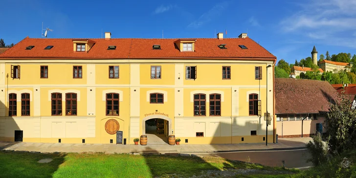Pobyt v Rožmberku nad Vltavou: gurmánske večere, prehliadka pivovaru aj vírivka či pivné kúpele