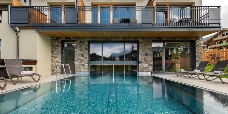 Zimná dovolenka v Rakúsku: 4 * hotel s polpenziou a wellness, 100 m od zjazdoviek, 1 dieťa do 3,9 rokov zdarma