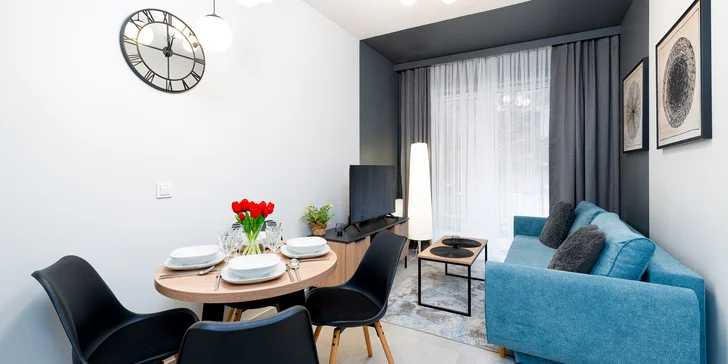 Relax a aktívna dovolenka v poľských Krkonošiach: moderné apartmány, neobmedzená sauna