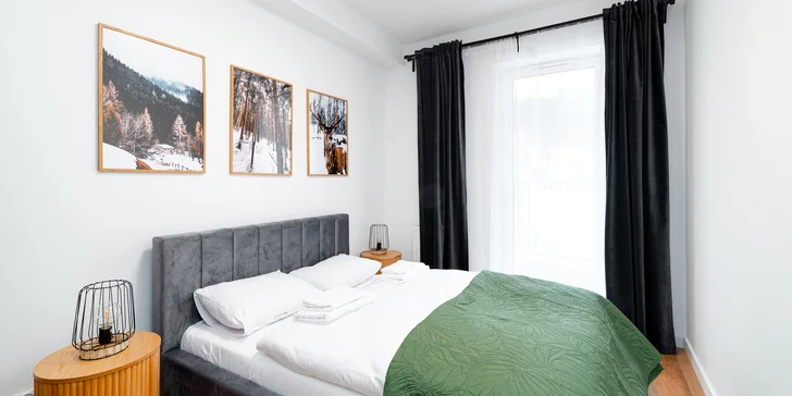 Relax a aktívna dovolenka v poľských Krkonošiach: moderné apartmány, neobmedzená sauna