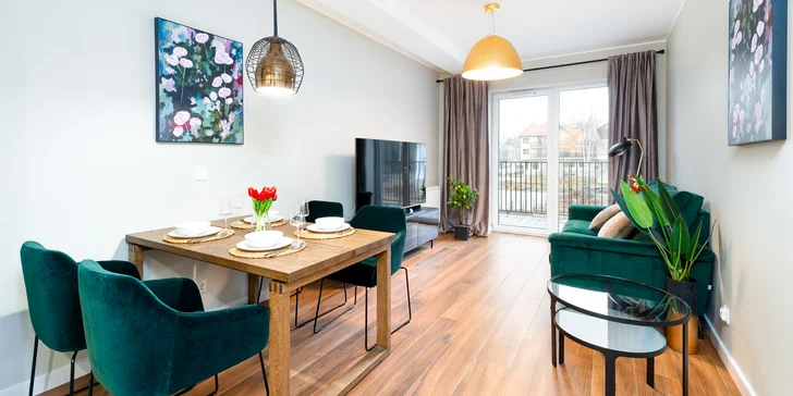 Relax a aktívna dovolenka v poľských Krkonošiach: moderné apartmány, neobmedzená sauna