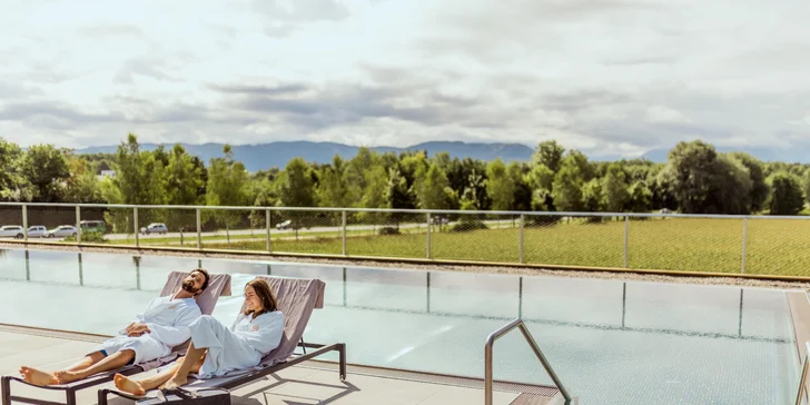 Relax u Wörthersee: neobmedzený vstup do wellness, raňajky a skvelá poloha kúsok od jazera