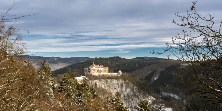 Pobytové balíčky na Vysočine: ubytovanie v 4* hoteli, strava aj relax vo wellness