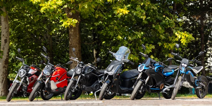 Prenájom elektrického motocykla pre vodičák sk. B na 24 hodín či víkend
