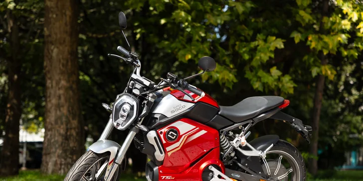 Prenájom elektrického motocykla pre vodičák sk. B na 24 hodín či víkend