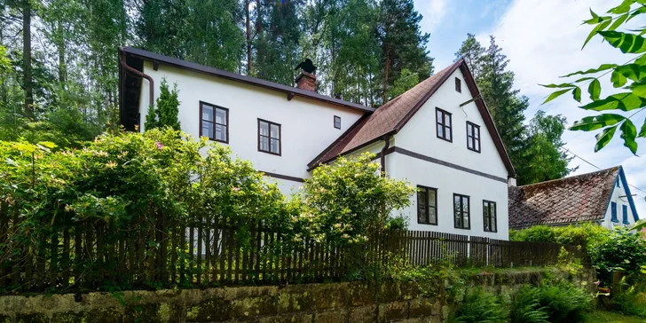 Chalupa v Lužických horách s kachľami a infrasaunou alebo vírivkou až pre 8 osôb