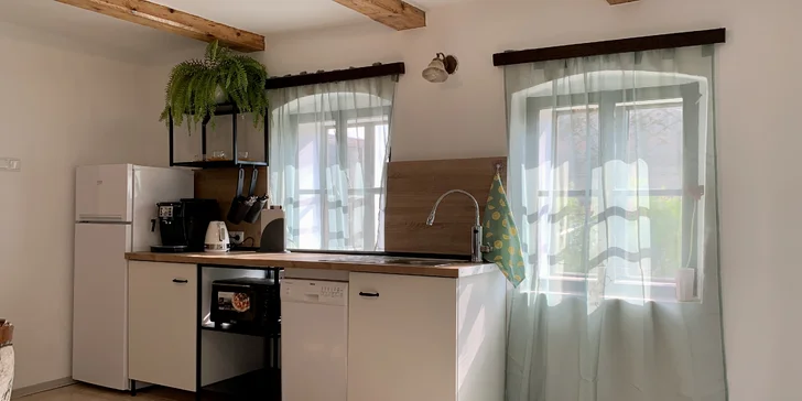 Chalupa v Lužických horách s kachľami a infrasaunou alebo vírivkou až pre 8 osôb