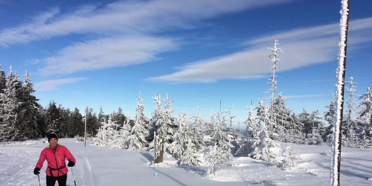 Aktívna dovolenka s raňajkami priamo v areáli Ski&bike Špičák