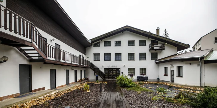 Aktívna dovolenka s raňajkami priamo v areáli Ski&bike Špičák