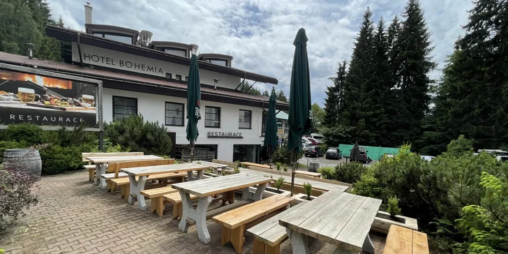 Aktívna dovolenka s raňajkami priamo v areáli Ski&bike Špičák