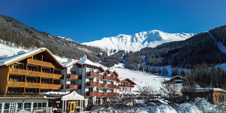 Tyrolské Alpy: 4* hotel pri zjazdovke, polpenzia, wellness a detský program