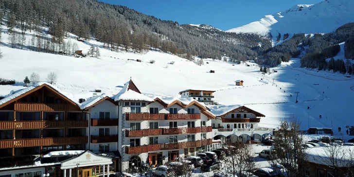 Tyrolské Alpy: 4* hotel pri zjazdovke, polpenzia, wellness a detský program