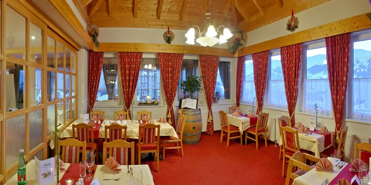 Tyrolské Alpy: 4* hotel pri zjazdovke, polpenzia, wellness a detský program