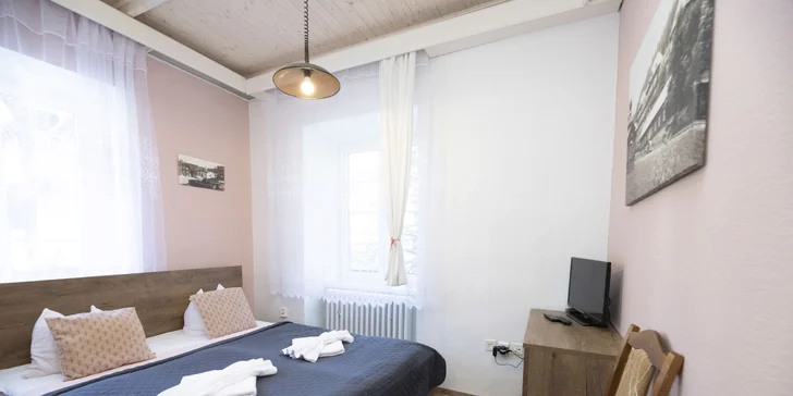 Krásna príroda a pokoj Karlovej Studánky: polpenzia aj vstup do bazéna a Thermal Parku