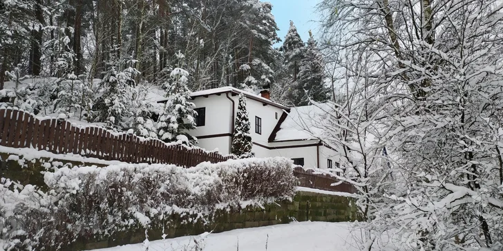 Chalupa v Lužických horách s kachľami a infrasaunou alebo vírivkou až pre 8 osôb