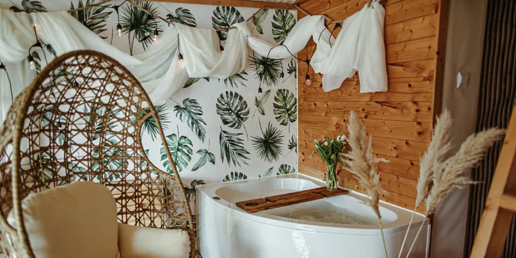 Glamping pri jazere Jamno a pri Balte: bez jedla alebo s raňajkami, množstvo aktivít aj domčeky s vlastným wellness