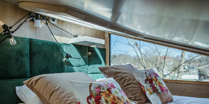 Glamping pri jazere Jamno a pri Balte: bez jedla alebo s raňajkami, množstvo aktivít aj domčeky s vlastným wellness