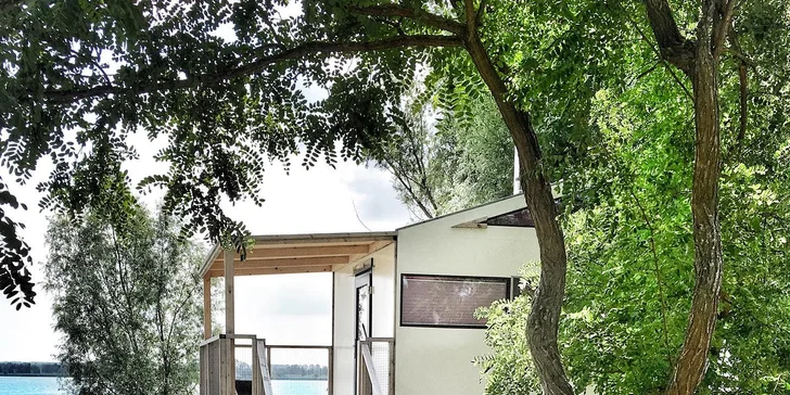 Glamping pri jazere Jamno a pri Balte: bez jedla alebo s raňajkami, množstvo aktivít aj domčeky s vlastným wellness