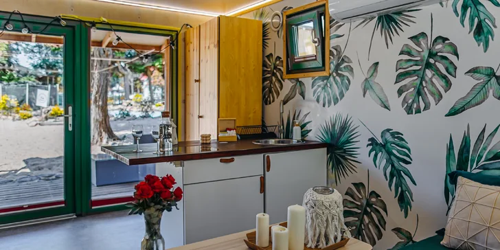 Glamping pri jazere Jamno a pri Balte: bez jedla alebo s raňajkami, množstvo aktivít aj domčeky s vlastným wellness
