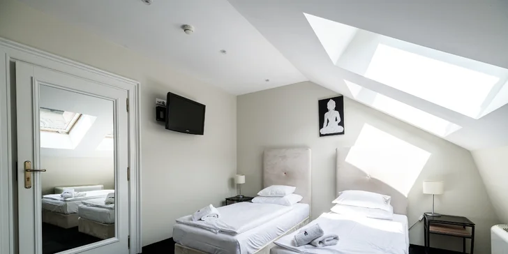 Pôvabný hotel v centre Krakova neďaleko Wawelu aj Kazimierzu s raňajkami