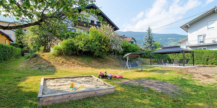 Pohoda v Korutánsku: vybavený apartmán až pre 5 osôb