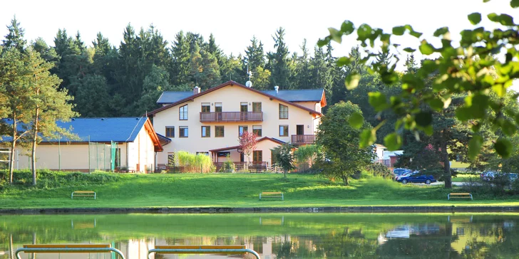 Príjemný penzión 10 km od Plzne: raňajky alebo polpenzia, šport aj wellness